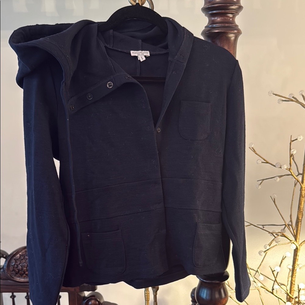 Morgane Le Fay Black Utility Sweater
